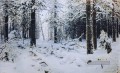 Winter klassische Landschaft Ivan Ivanovich Schnee